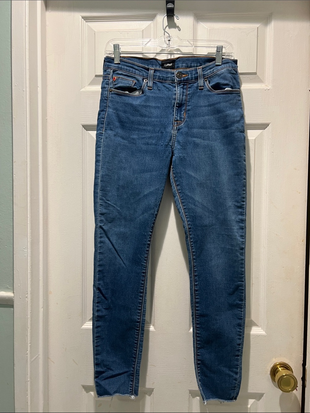 Hudson Jeans Skinny in Classic Blue Denim